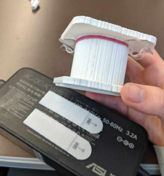 A picture of the spool prototype